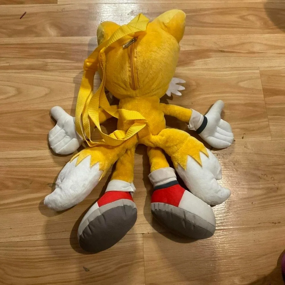 Sega sonic the hedgehog tails plush backpack‎